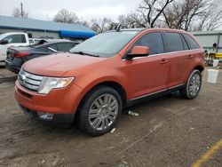 Ford Edge Limited salvage cars for sale: 2008 Ford Edge Limited