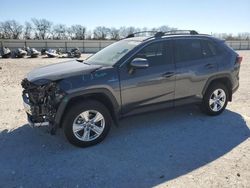 Salvage cars for sale at New Braunfels, TX auction: 2021 Toyota Rav4 XLE