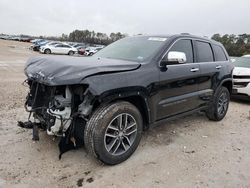 Salvage cars for sale from Copart Houston, TX: 2018 Jeep Grand Cherokee Limited