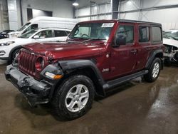 Jeep Vehiculos salvage en venta: 2021 Jeep Wrangler Unlimited Sport