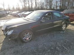 Salvage cars for sale at Waldorf, MD auction: 2003 Mercedes-Benz E 320