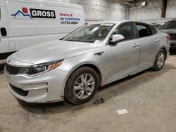 Salvage cars for sale at Milwaukee, WI auction: 2017 KIA Optima LX