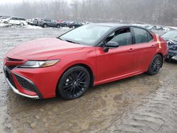 Salvage cars for sale at Marlboro, NY auction: 2022 Toyota Camry XSE