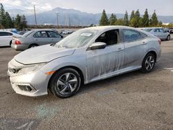 Honda Civic LX salvage cars for sale: 2020 Honda Civic LX