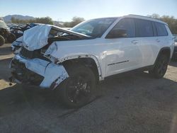 Salvage cars for sale at Las Vegas, NV auction: 2023 Jeep Grand Cherokee L Laredo