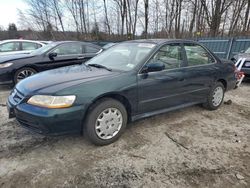 Salvage cars for sale at Candia, NH auction: 2001 Honda Accord LX