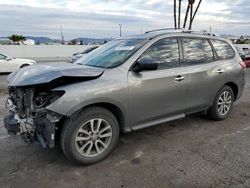 Nissan salvage cars for sale: 2015 Nissan Pathfinder S