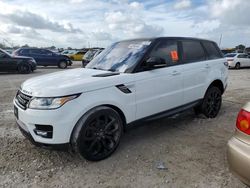 Salvage cars for sale from Copart West Palm Beach, FL: 2016 Land Rover Range Rover Sport HSE