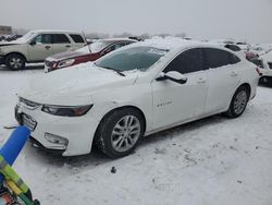 Salvage cars for sale at Kansas City, KS auction: 2017 Chevrolet Malibu LT