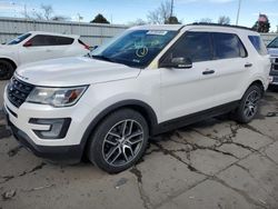 Salvage Cars with No Bids Yet For Sale at auction: 2016 Ford Explorer Sport