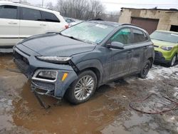 Salvage cars for sale at New Britain, CT auction: 2018 Hyundai Kona SEL