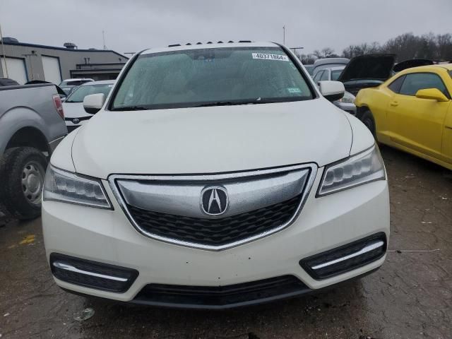 2015 Acura MDX Technology