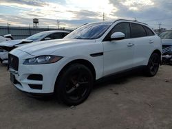 Salvage cars for sale at Chicago Heights, IL auction: 2017 Jaguar F-PACE Premium