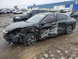 Honda salvage cars for sale: 2016 Honda Accord LX