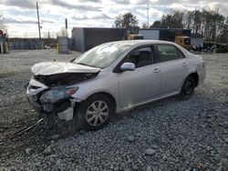 Vehiculos salvage en venta de Copart Mebane, NC: 2011 Toyota Corolla Base