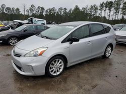 Salvage cars for sale from Copart Harleyville, SC: 2013 Toyota Prius V
