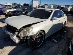 Salvage cars for sale from Copart North Las Vegas, NV: 2006 Infiniti G35