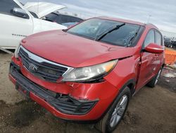 Salvage Cars with No Bids Yet For Sale at auction: 2013 KIA Sportage LX