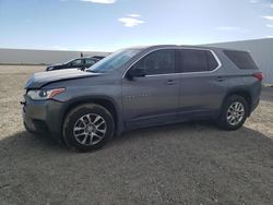 Salvage cars for sale at Adelanto, CA auction: 2018 Chevrolet Traverse LS