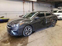 Salvage cars for sale at Wheeling, IL auction: 2019 KIA Forte FE