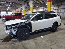 Salvage cars for sale from Copart Woodburn, OR: 2021 Subaru Outback Onyx Edition XT