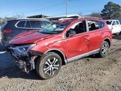 Salvage cars for sale at Conway, AR auction: 2017 Toyota Rav4 LE