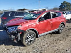 Toyota Rav4 LE salvage cars for sale: 2017 Toyota Rav4 LE