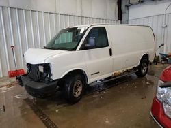 Salvage trucks for sale at Franklin, WI auction: 2004 GMC Savana G2500