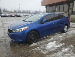 Vehiculos salvage en venta de Copart Fort Wayne, IN: 2017 KIA Forte LX