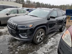 Salvage cars for sale from Copart Exeter, RI: 2020 Jeep Cherokee Limited