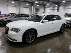 Salvage cars for sale at Ham Lake, MN auction: 2016 Chrysler 300 S