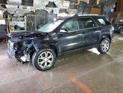 Salvage cars for sale from Copart Albany, NY: 2016 GMC Acadia SLT-1