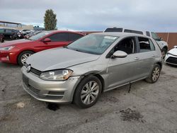 Volkswagen Golf salvage cars for sale: 2015 Volkswagen Golf TDI