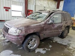 Jeep Grand Cherokee salvage cars for sale: 2000 Jeep Grand Cherokee Limited