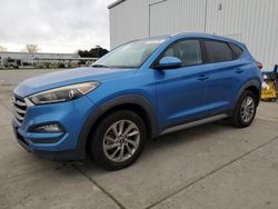 Salvage cars for sale from Copart Sacramento, CA: 2017 Hyundai Tucson Limited