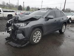 Toyota rav4 xle Premium salvage cars for sale: 2019 Toyota Rav4 XLE Premium