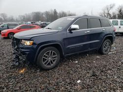 Vehiculos salvage en venta de Copart Pennsburg, PA: 2018 Jeep Grand Cherokee Limited