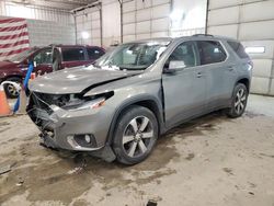 Carros salvage a la venta en subasta: 2018 Chevrolet Traverse LT