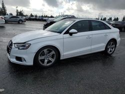 Salvage cars for sale from Copart Rancho Cucamonga, CA: 2017 Audi A3 Premium