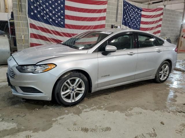 2018 Ford Fusion SE Hybrid