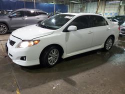 Salvage cars for sale from Copart Woodhaven, MI: 2010 Toyota Corolla Base