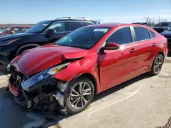 Salvage cars for sale from Copart Grand Prairie, TX: 2022 KIA Forte FE