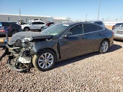 Chevrolet Malibu salvage cars for sale: 2018 Chevrolet Malibu LT