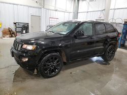 Salvage cars for sale at Wayland, MI auction: 2017 Jeep Grand Cherokee Laredo