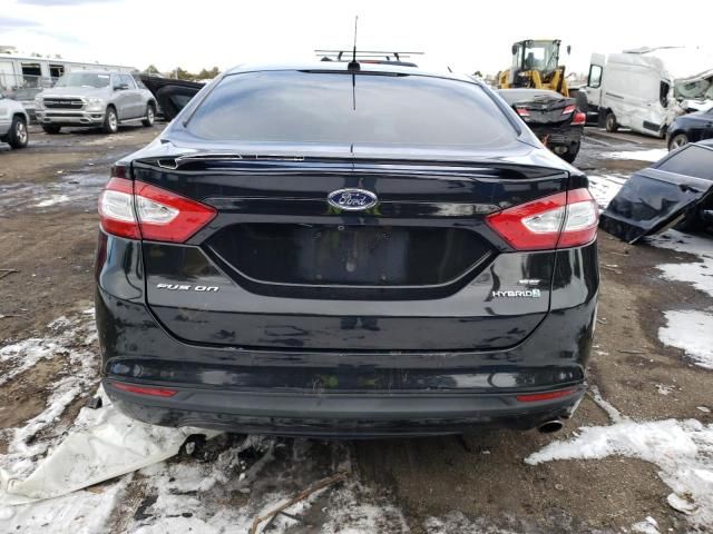 2013 Ford Fusion SE Hybrid