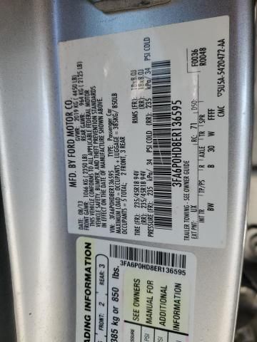 2014 Ford Fusion SE