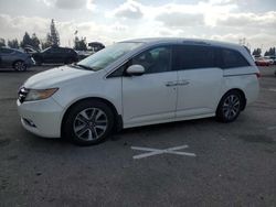Salvage cars for sale at Rancho Cucamonga, CA auction: 2014 Honda Odyssey Touring