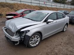 Salvage cars for sale from Copart Davison, MI: 2019 Ford Fusion SE