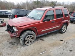 Salvage SUVs for sale at auction: 2005 Jeep Liberty Limited