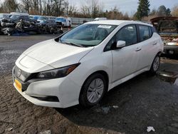 Salvage cars for sale from Copart Portland, OR: 2023 Nissan Leaf S